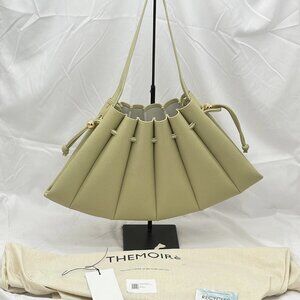Themoire Women’s Calipso Bottalato Drawstring Shoulder Bag – Olive Green